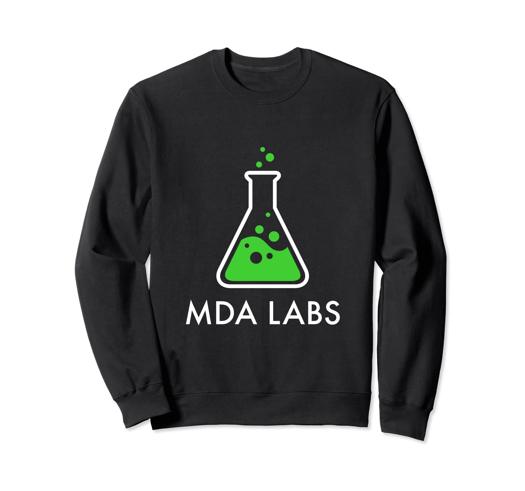 MDA Labs Techno Green Logo Sweatshirt