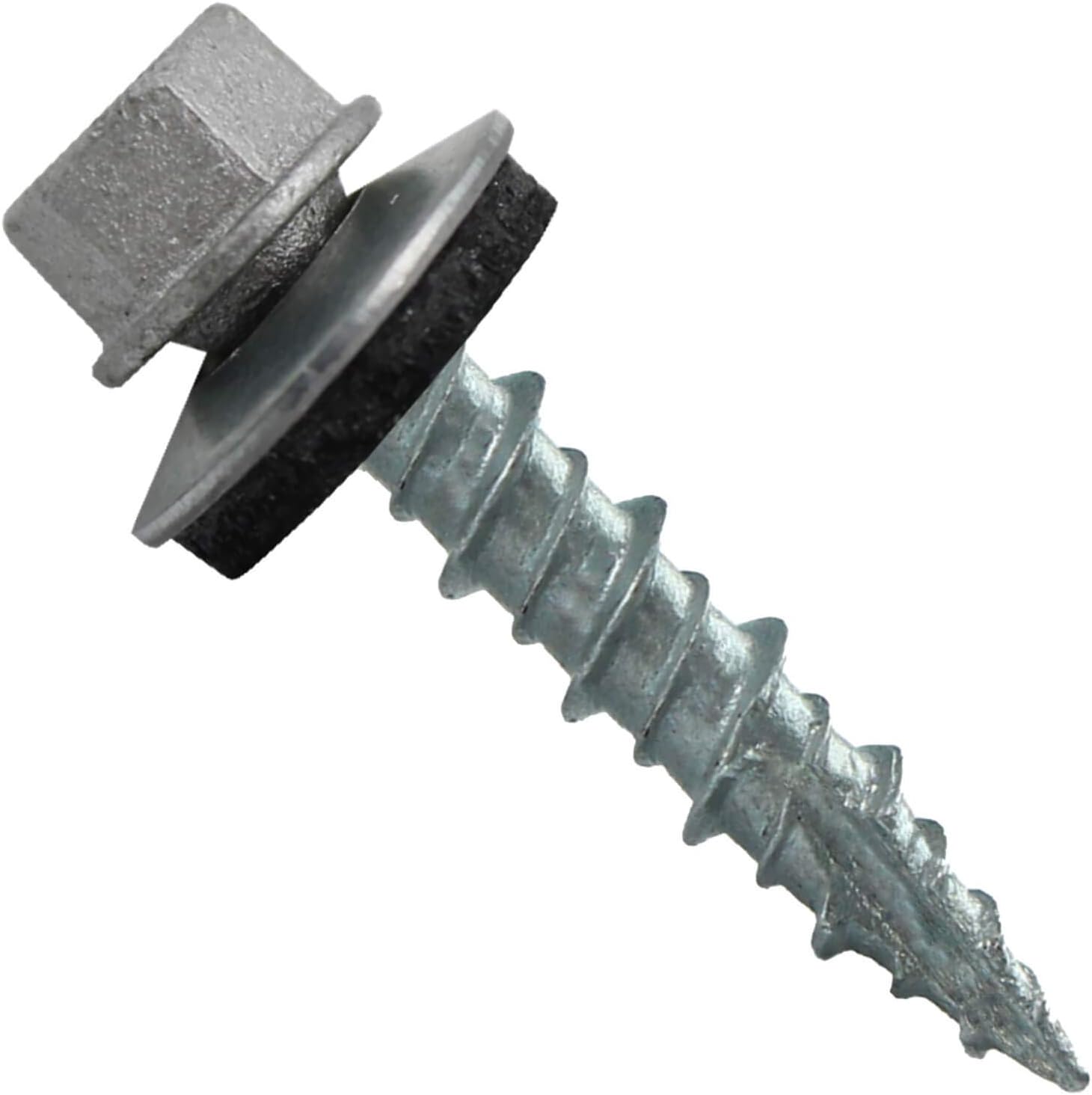 #10 x 1-1/2" Metal Roofing Screws ZINC (250 Count)