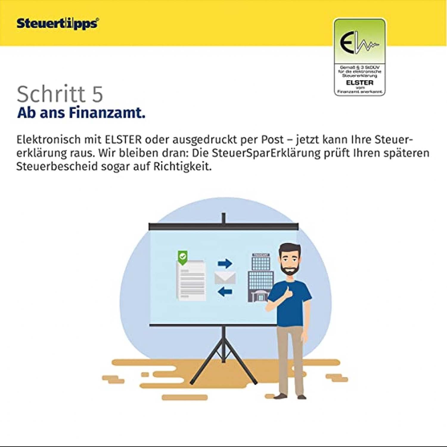SteuerSparErklärung 2022, Steuersoftware für Steuererklärung 2021, CD-Version für Windows 8, 10, 11