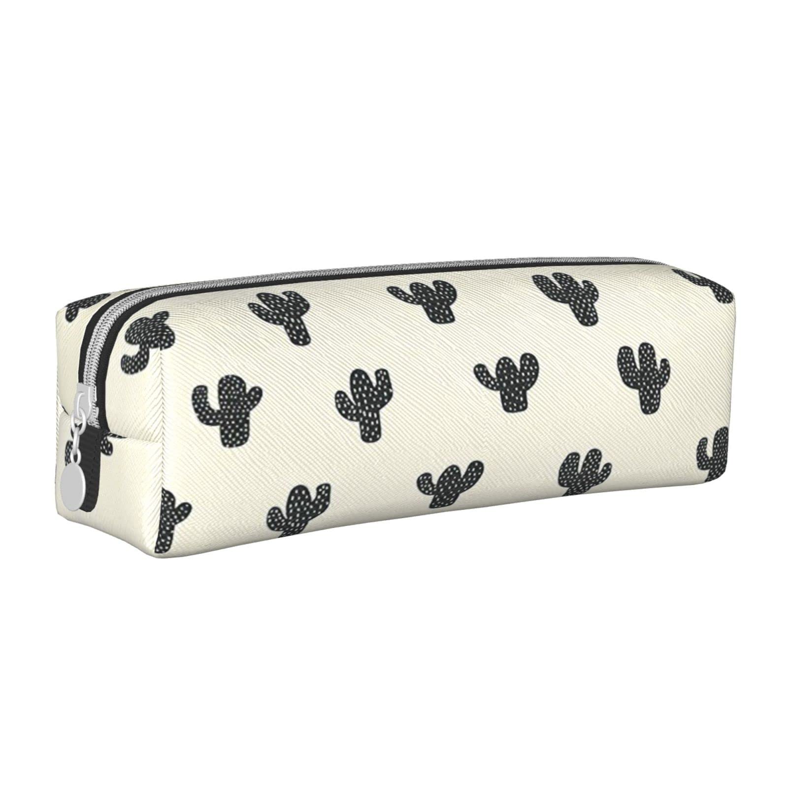 J JOYSAY Astuccio Portamatite Cactus 3 Strati – Grande Capacità 22.5x9x11 Cm, In Nylon, Per Scuola, Ufficio E Viaggio - 3