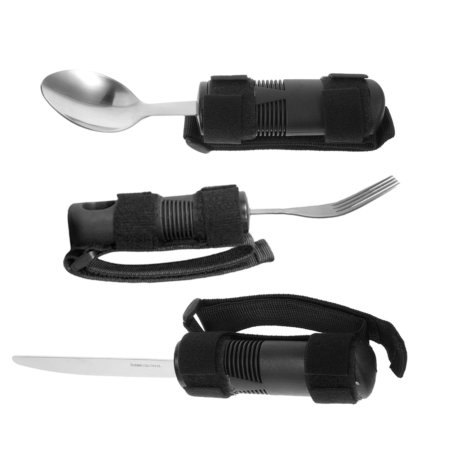 Cubiertos Adaptables para Personas Mayores Antivibraciones Vajilla para Alimentación Fácil Utensilios Peso para Temblores de Manos Asistente de Alimentación para Discapacidad