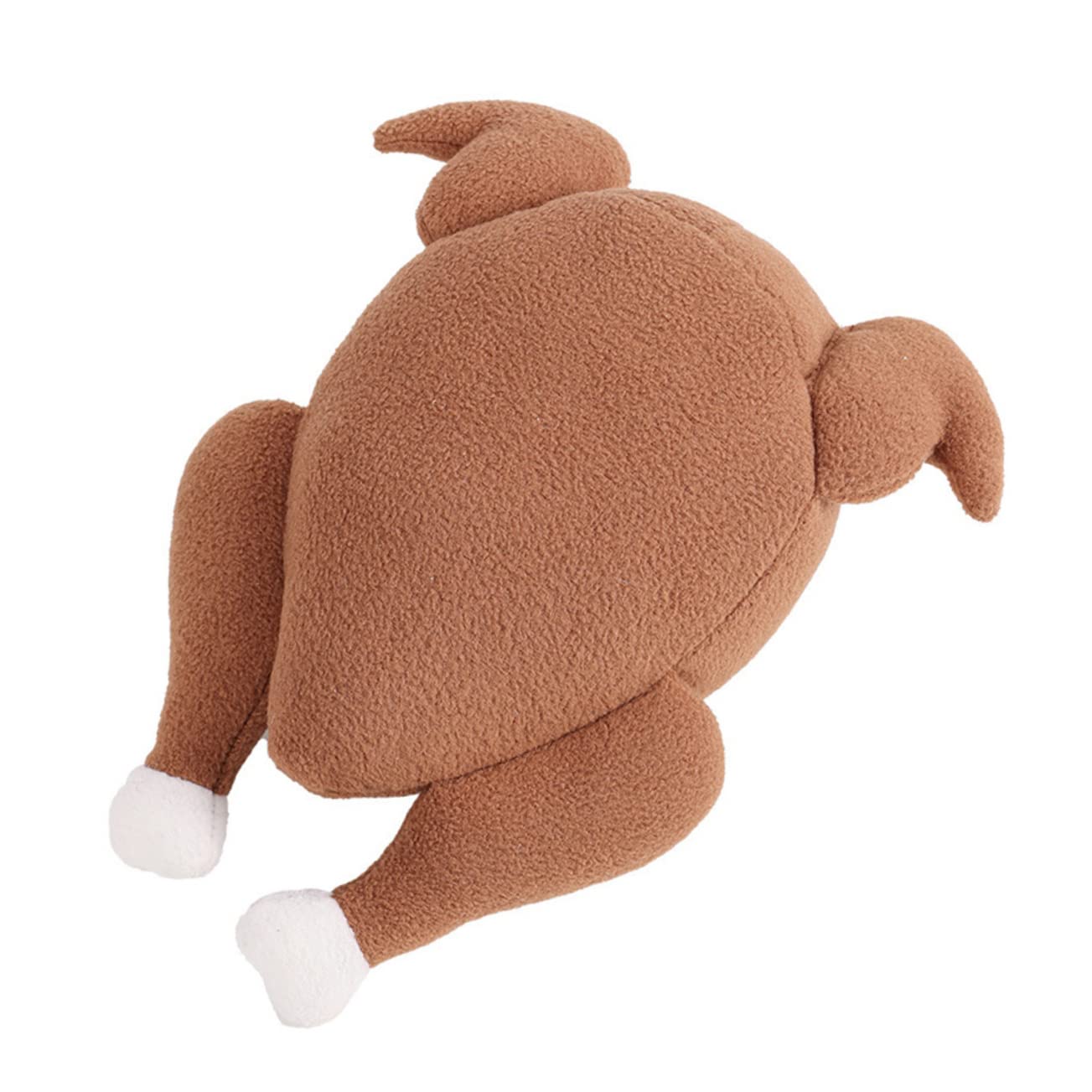 YARNOW 2 Piezas Juguetes Peluche para Mascotas Juguete para Masticar Mascotas Juguete Pollo Acción Gracias Juguetes Pollo para Pollitos Cachorro Comida Forro Polar