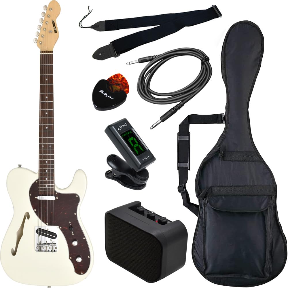 Amazon | SELDER セルダー エレキギター シンライン テレキャスター