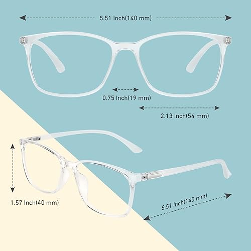 Miniatura 7 de GQUEEN Gafas transparentes falsas sin receta Gafas Marco rectangular, 201512