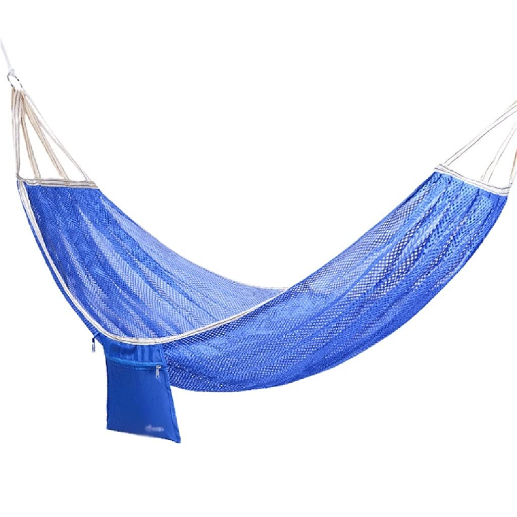 OIFAODAO Hammock, Portable Hammock Swing Bed Camping Lightweight Single Mesh Hammocks