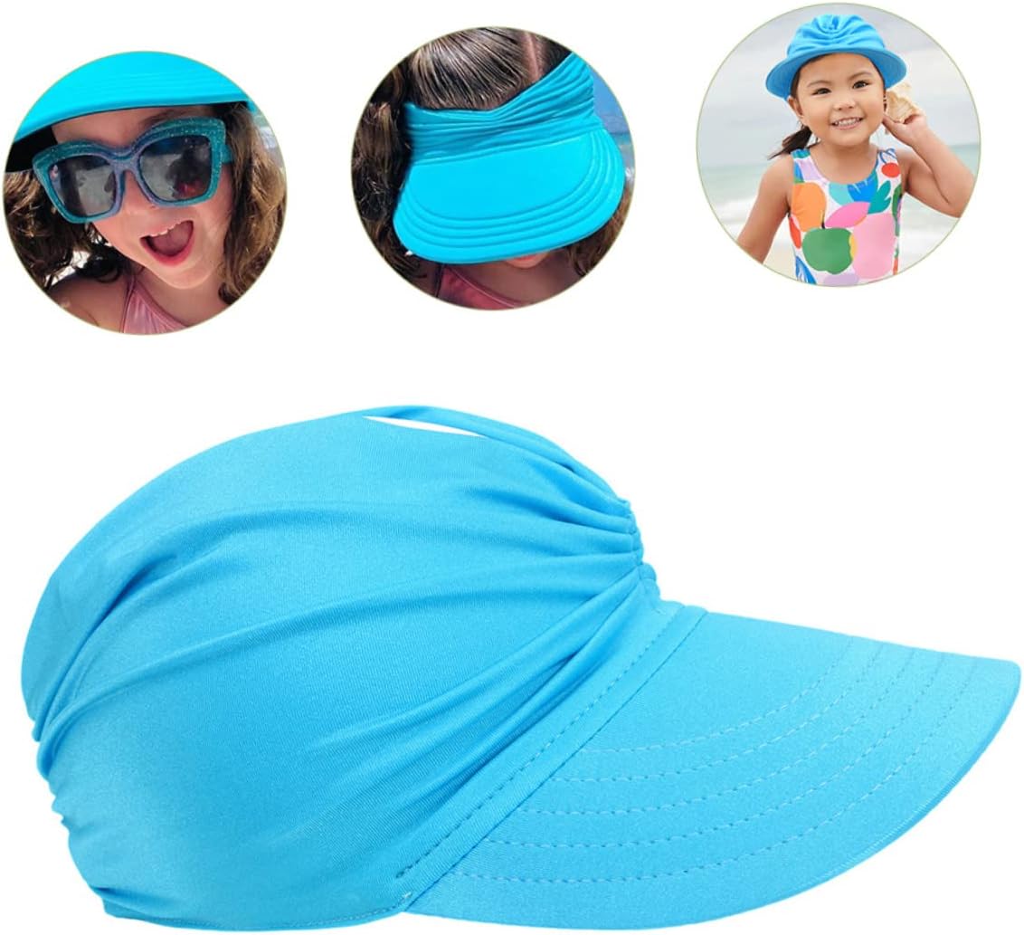 GALPADA 3pcs Boy Girl Sun Hat Breathable Wide Brim Outdoor Hat for Boys Girls Lightweight Uv Shielding for Beach Travel Camping Activities Lake