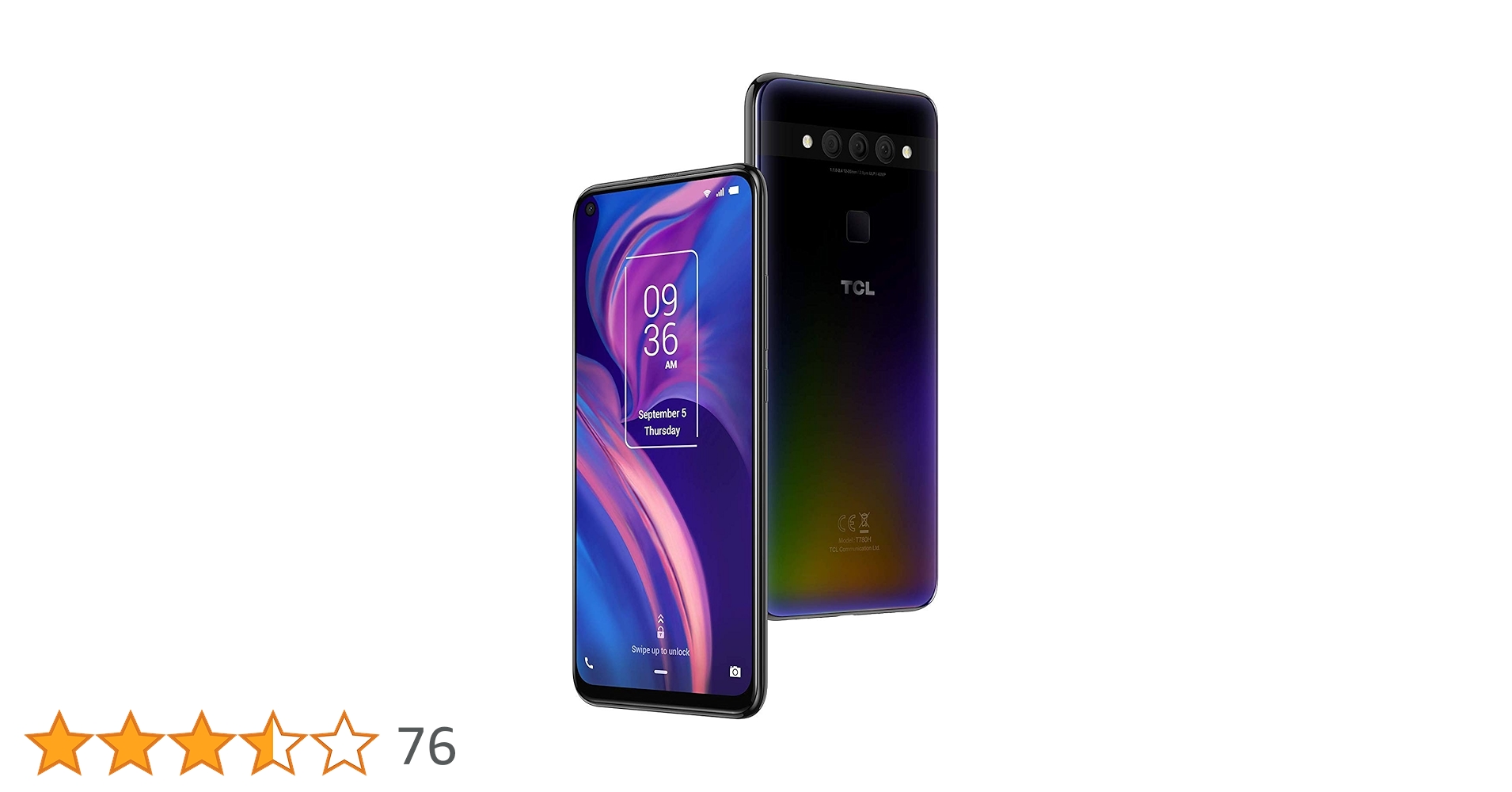 Amazon.co.jp: TCL PLEX Obsidian Black ブラック トリプルカメラ 4800