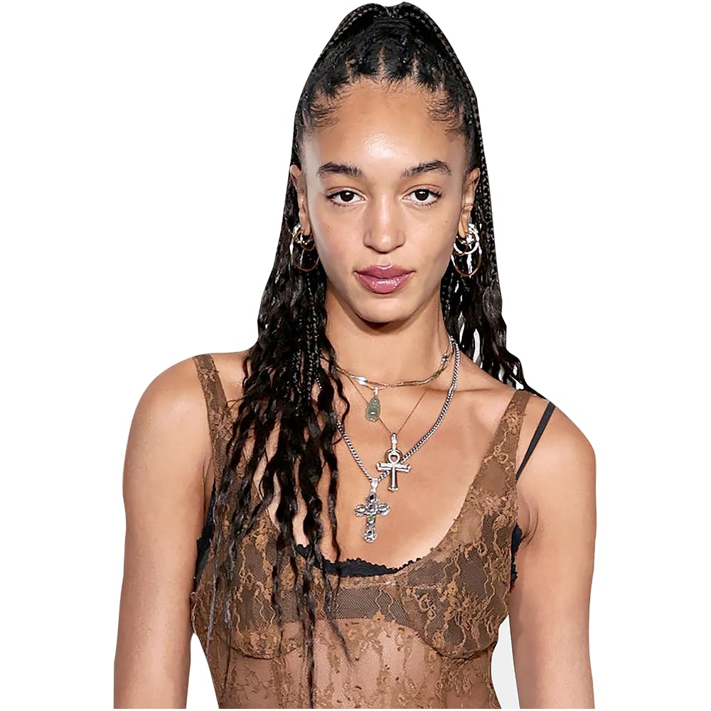 Celebrity Cutouts Lifelike Andraya Carter (Sheer) Half Body Buddy Cutout
