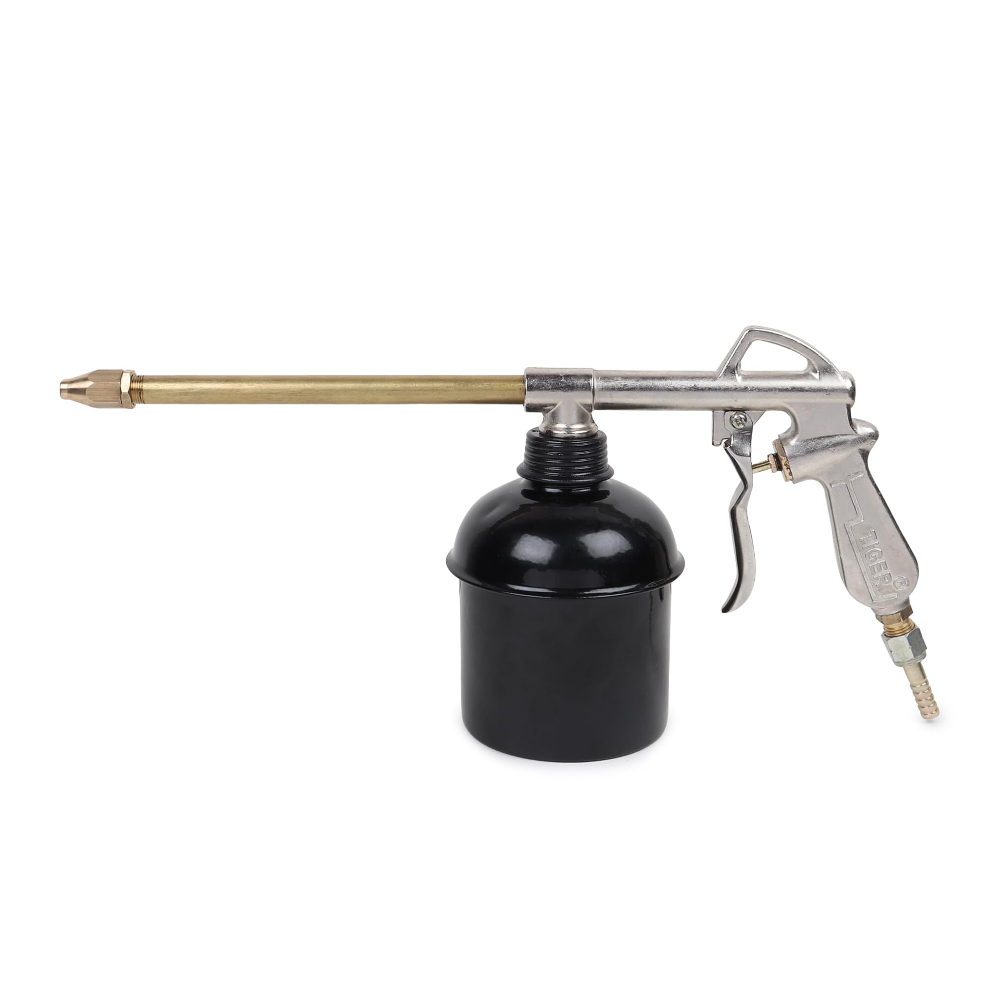 OTOR Tiger Diesel Spray Gun High Pressure | Diesel Spray Oil Gun with 700 ML Black Powder Coated Mild Steel Cup/Bucket to Clean Dirt, Grease and Oil from Engines and Machinery. (B0BTW458WL) Amazon Price History, Amazon Price Tracker