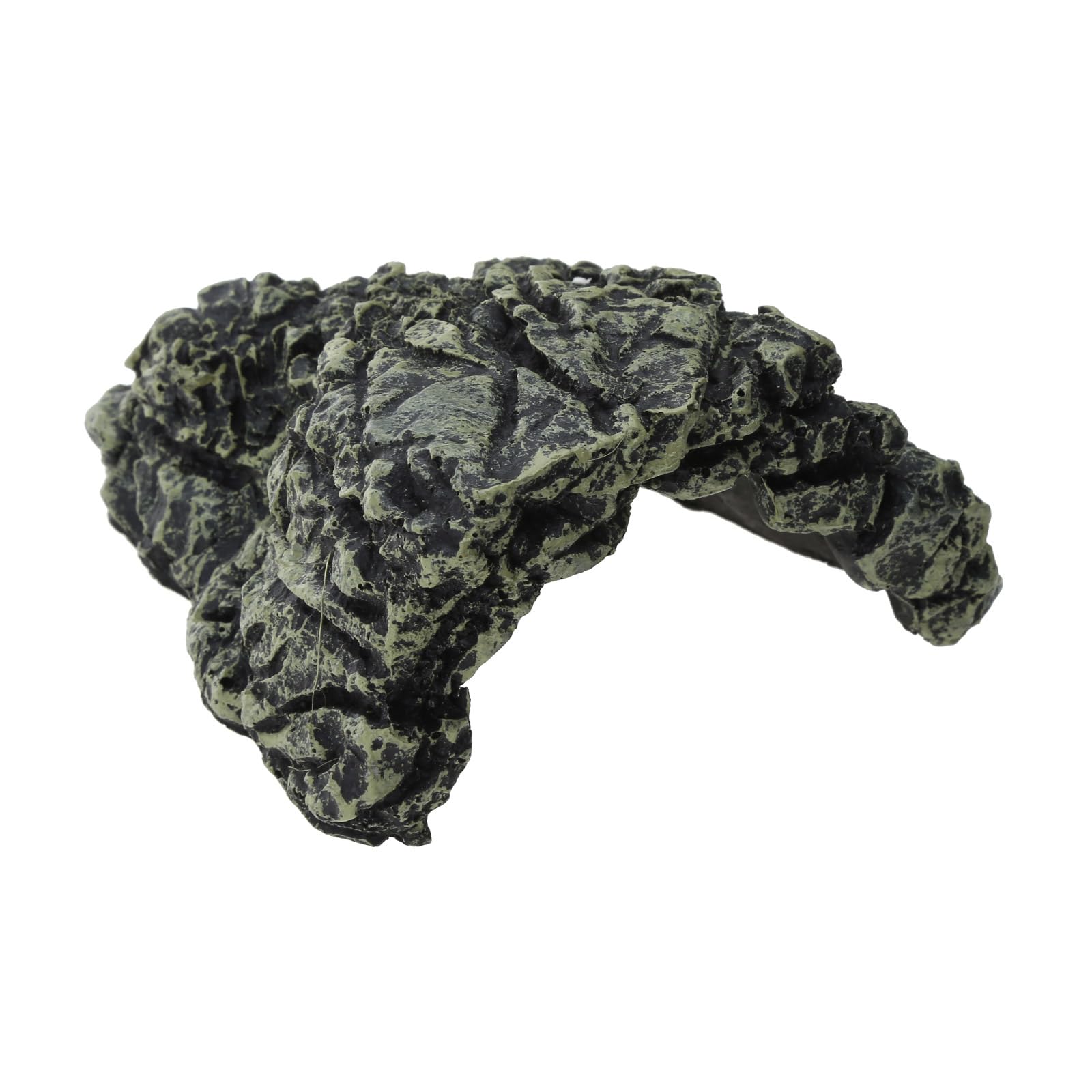 NEWFT Aquariums Rock Stone Cave Resin Decorations Fish Tanks Stone Cave Shelter Fish Hideouts House for Freshwater Saltwater