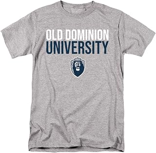 LOGOVISION Official Collegiate Distressed Stacked Short Sleeve Unisex for Men & Women T Shirt Collection 1