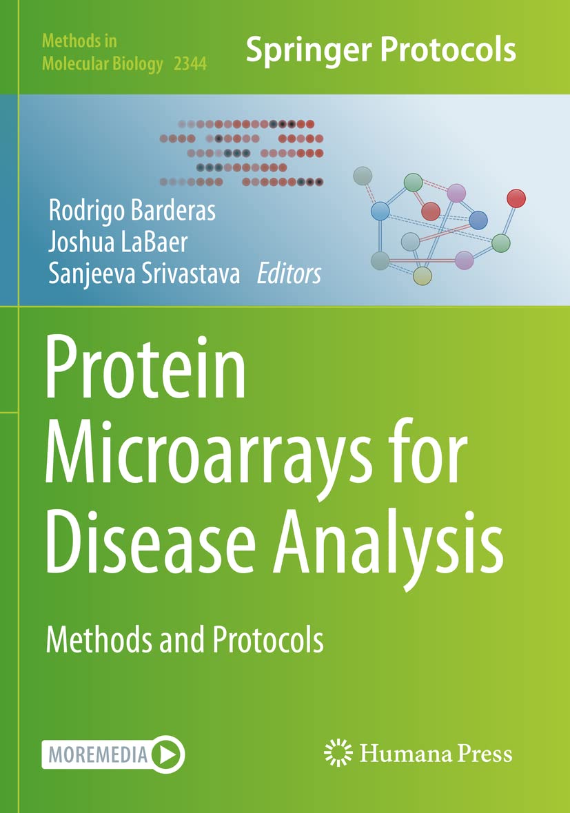 Protein Microarrays for Disease Analysis: Methods and Protocols ...