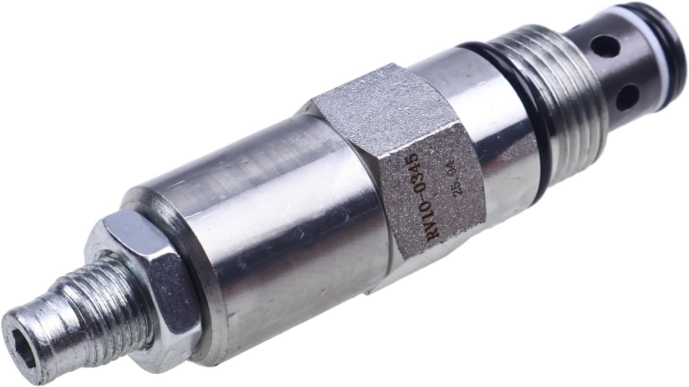 New Pressure Relief Valve 129842A2 119644A3 282618A1 Compatible with Case 580L 580M 580SL 590SL 590SM 40XT 70XT 570MXT 570LXT 40XT 60XT 70XT 75XT 85XT 90XT 95XT