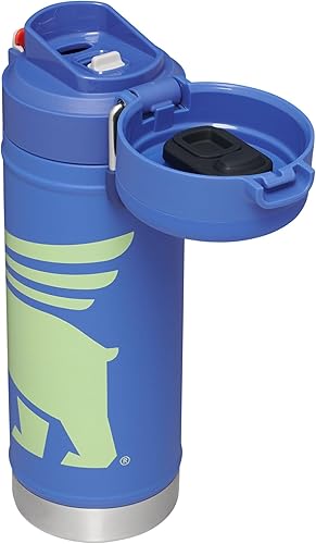 Miniatura 2 de Stanley Wild Imagination FlowSteady Bear Cub Botella de 17 oz Iris Cub