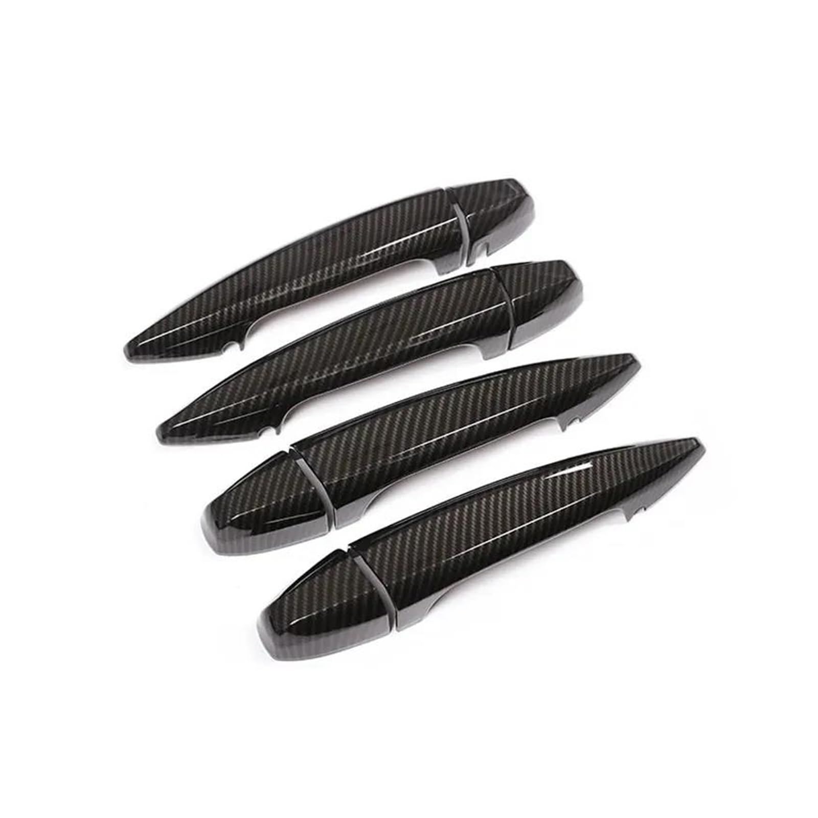 Poignée porte extérieure aspect carbone pour BMW X1 F48 et X5 F15 finition luxe