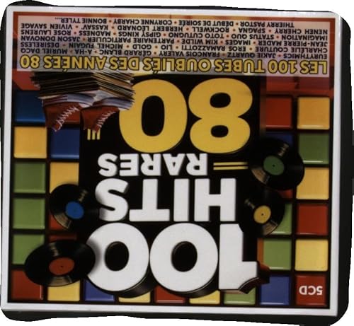 Pochette de 100 Hits Rares 80