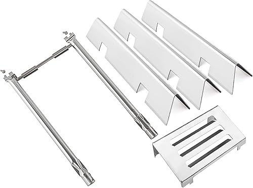 Piezas de parrilla para Weber Spirit 2 Piezas de parrilla GS4 Spirit II E210 S210 E220 S220, repuesto para barras aromatizantes Weber GS4 Spirit 2