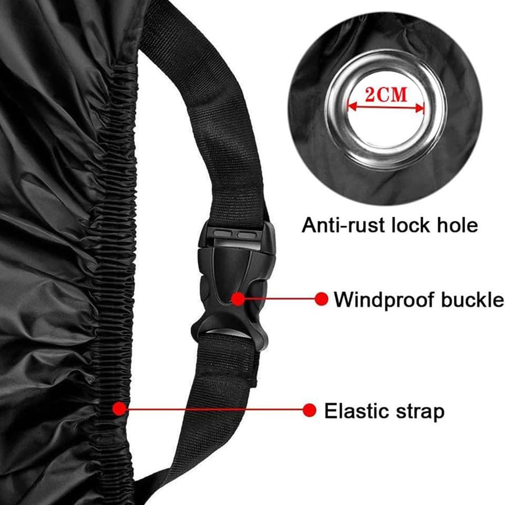 Telo Coprimoto per Honda Sh 125 2002-2025,Fatto su Misura Moto Coprimoto Moto Copertura Antipioggia Antipolvere Protezione UV Accessori,B