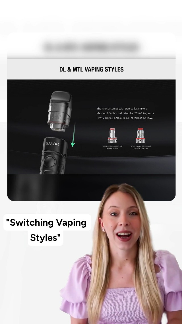SMOK RPM C POD Vape Kit [Black] - Durable Build, All Round Performance,  Fast Charging, 50W Adjustable, Compatible with All RPM 2 Coils, Refillable  Rechargeable E Cigarettes, No Nicotine: Amazon.co.uk: Electronics &