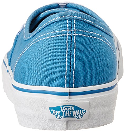 Image of Vans Unisex Authentic (Canvas) Cendre Blue and True White Sneakers - 11 UK /India (46 EU)