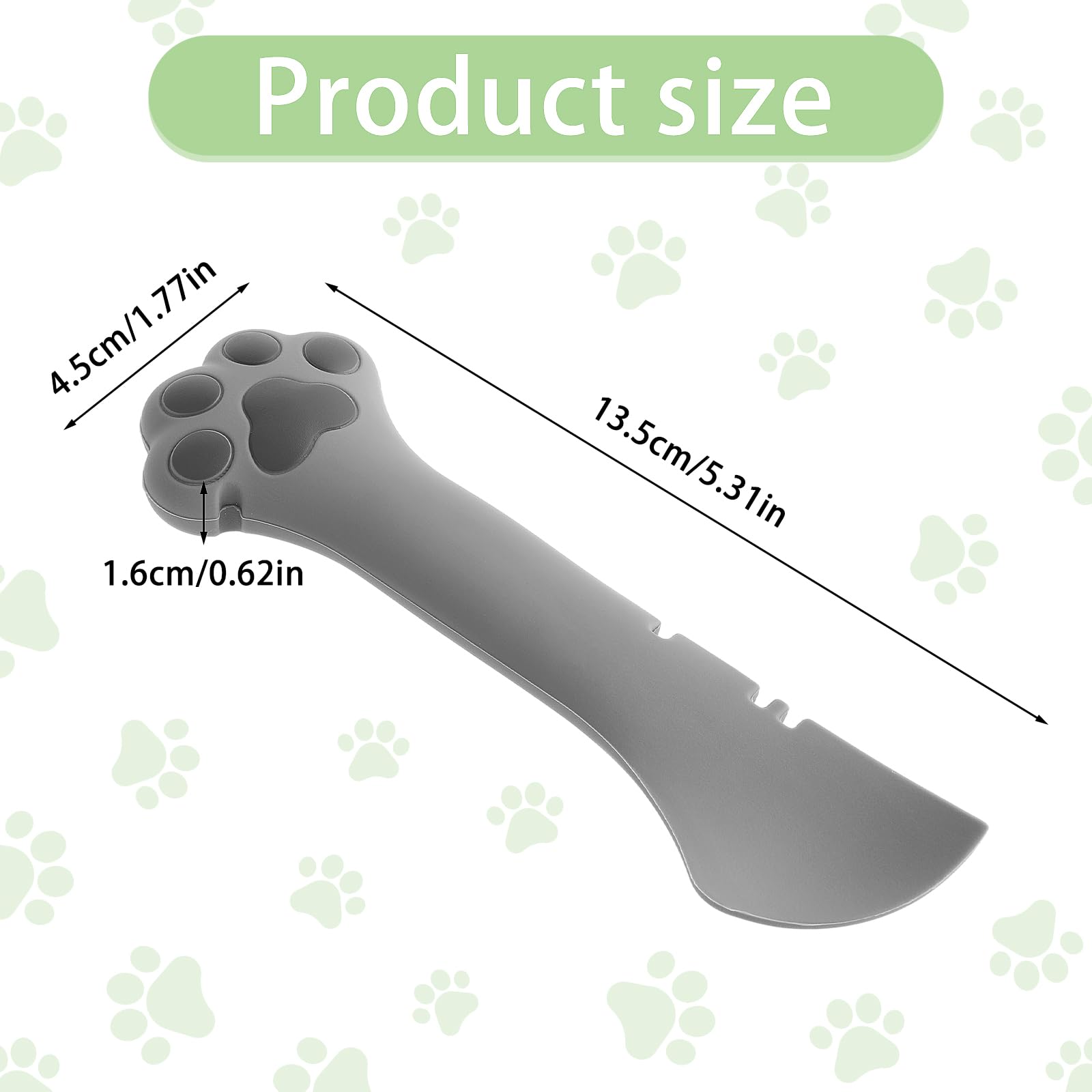Cucchiaio portatile in Silicone per animali domestici cucchiaio multiuso per rac
