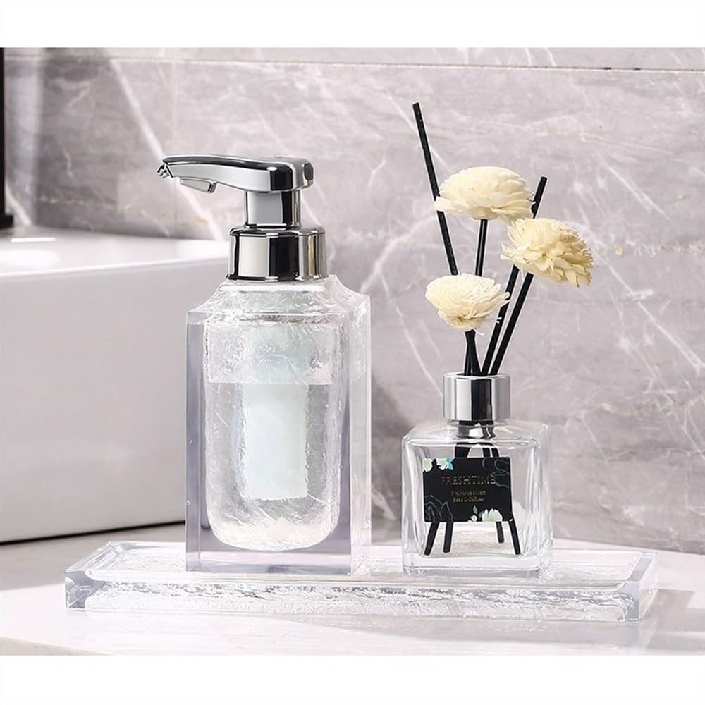 Botella dispensadora de jabón Botella dispensadora de jabón con Sensor automático sin Contacto, Gran Capacidad, 500 ml, de Lujo, eléctrica Dispensador de champú líquido(Blanco)