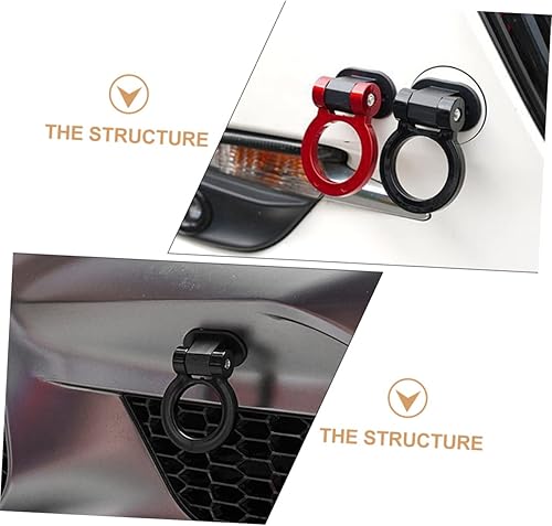 Miniatura 7 de Milisten 3pcs remolque enganche parachoques coche delantero ABS plástico