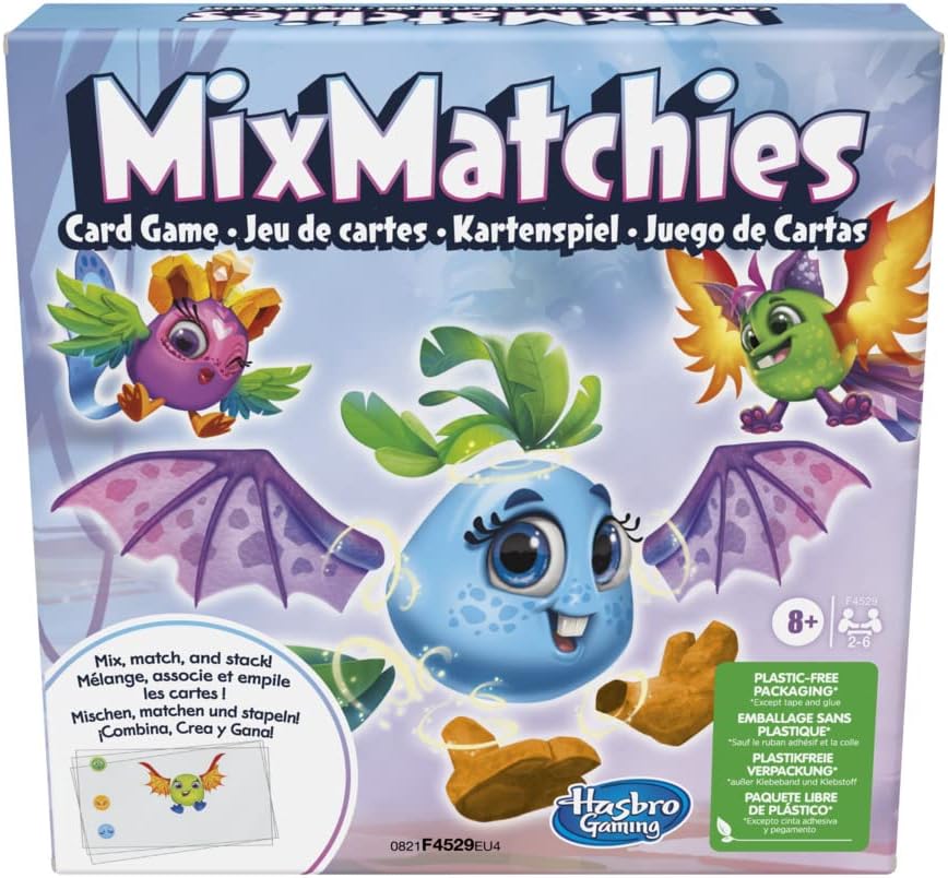 MixMatchies Card Game for Kids - Whole Family Game - for 2 to 6 Players - Age: 8+