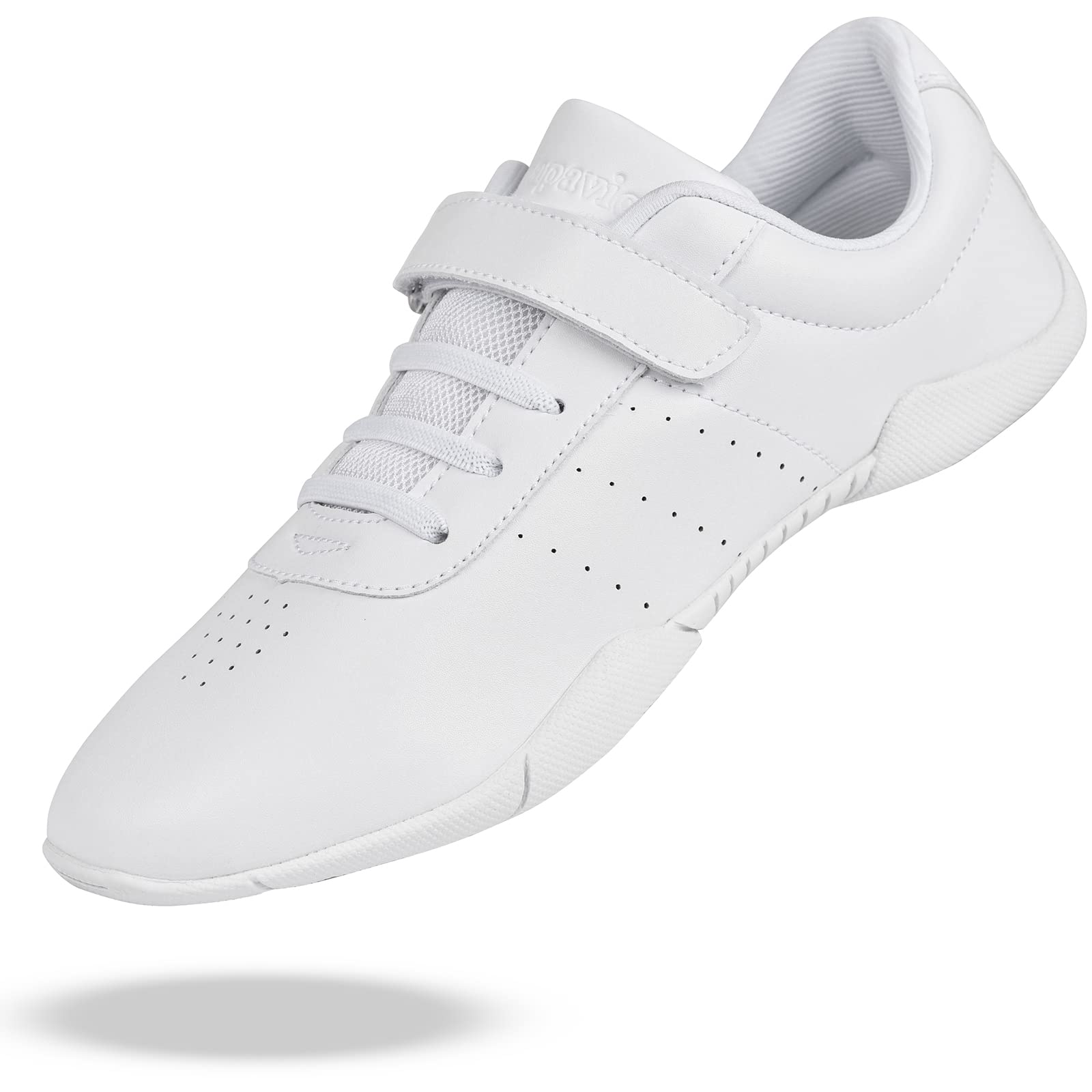 Sasuwa Cheer Shoes Girls White Cheerleading Dance Shoes Athletic Tennis Competition Sport Training  Sneakers