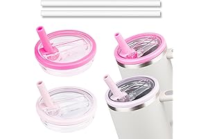 Compatible with Stanley Cup Hot Pink Straw Lid – Ensures You Enjoy...