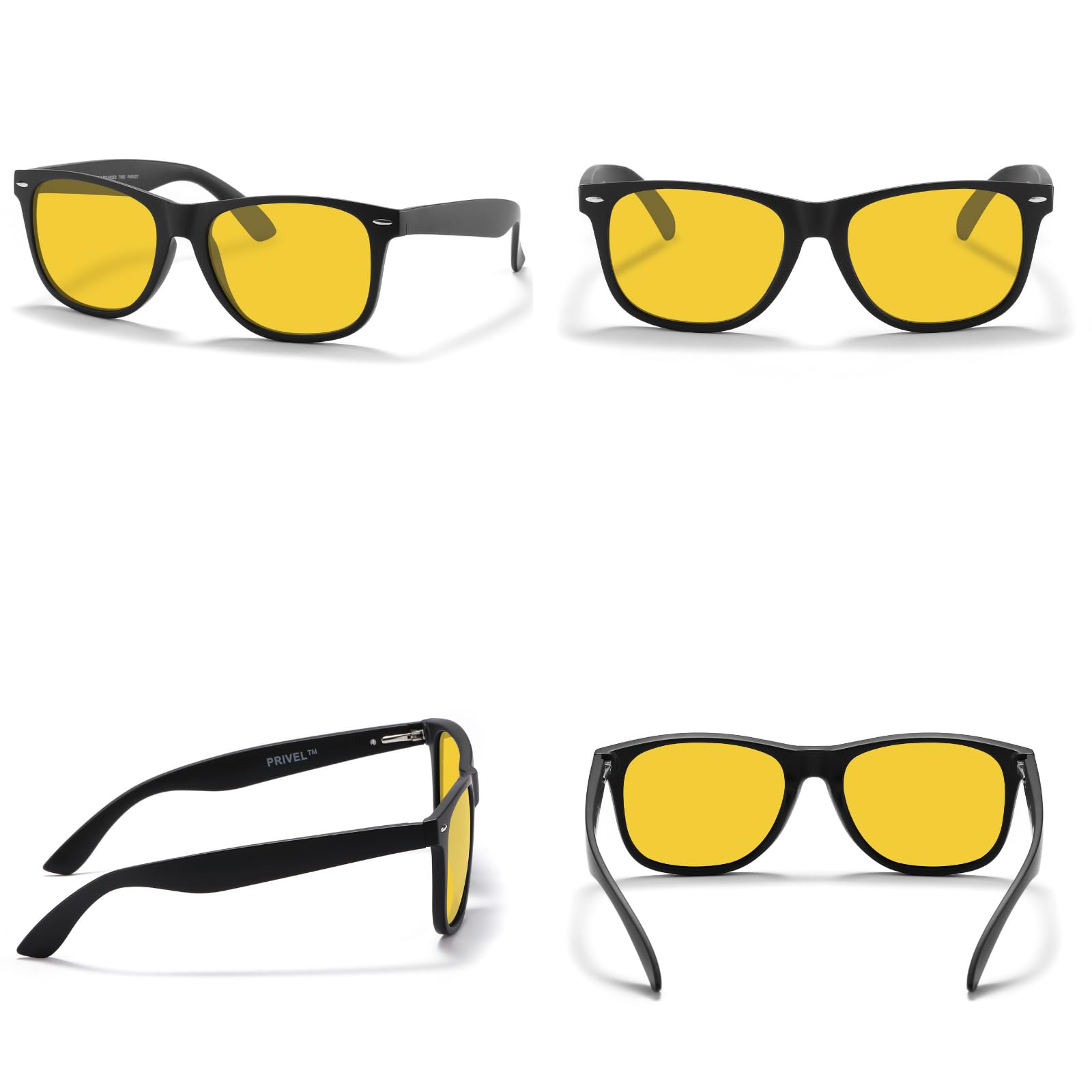 Gafas de sol polarizadas extragrandes de 155 mm para hombres y cabezas grandes y anchas, TR90, ultraligeras, protección UV400