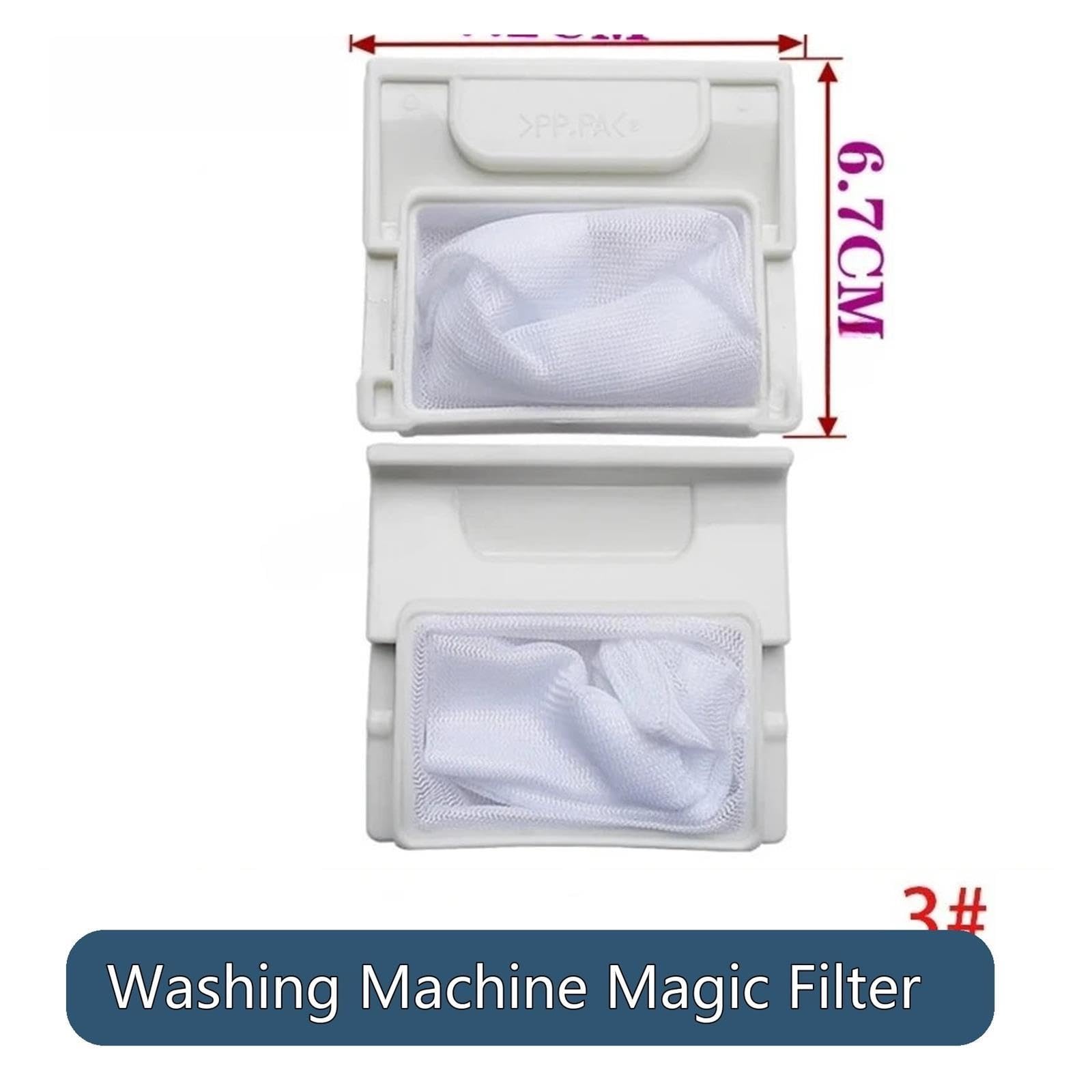 XQB42-128 LGXQB42-128 Filtro Di Ricambio for Lavatrice, Compatibile Con LG E Panasonic, Adatto Ai Modelli Di Lavatrice XQB40-868