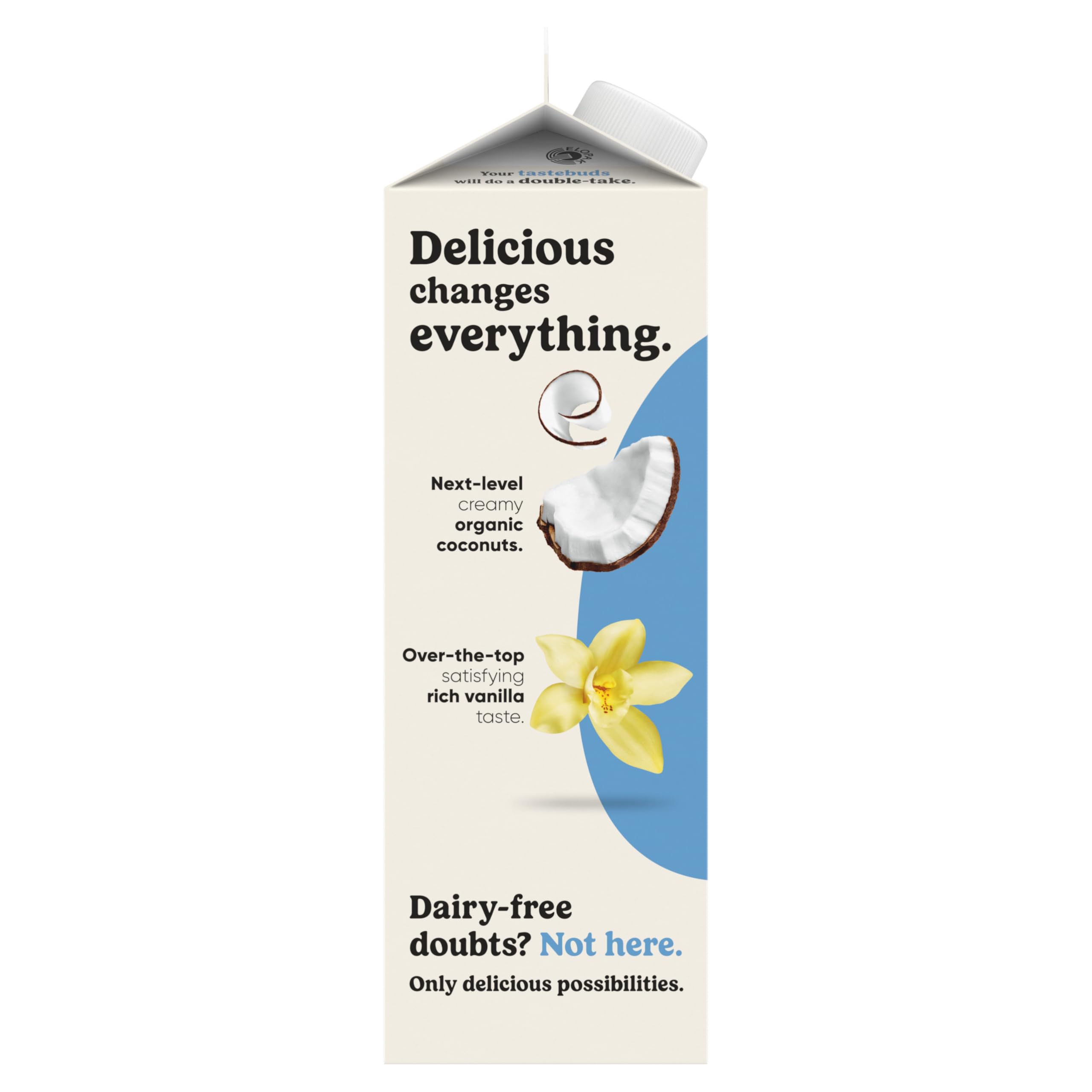 So Delicious Dairy Free Coconut Milk Creamer French Vanilla Vegan Organic Non-GMO Creamy Plant Based Coffee Creamer 32 — view 12