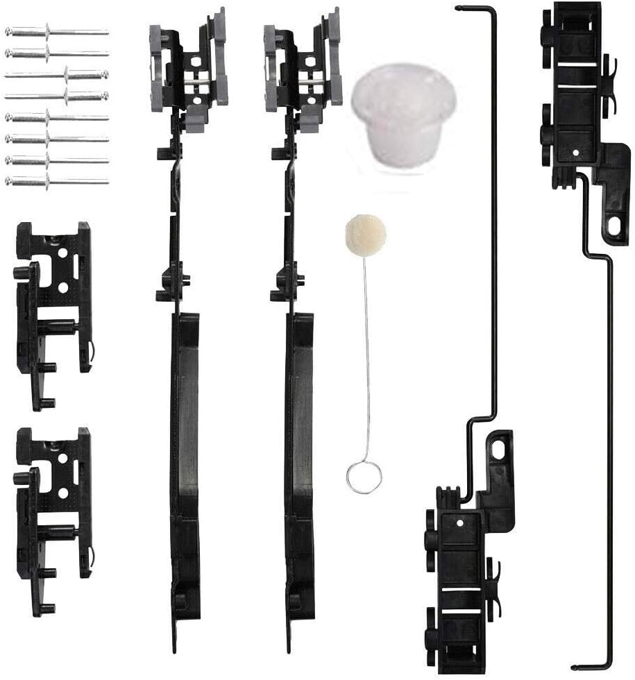MOCW Sunroof Repair Kit Sunroof Track Assembly Fit for Ford F150 F250