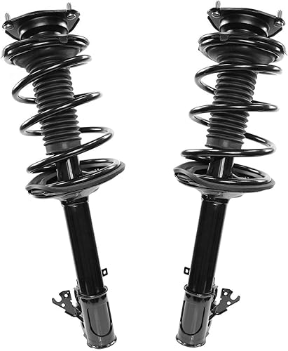 Miniatura 23 de Detroit Axle - Amortiguadores RWD para Chrysler 300 Dodge Magnum 06-10 Charger 05-10, 2006 2007 2008 2009 2010 Completo 2 puntales delanteros con