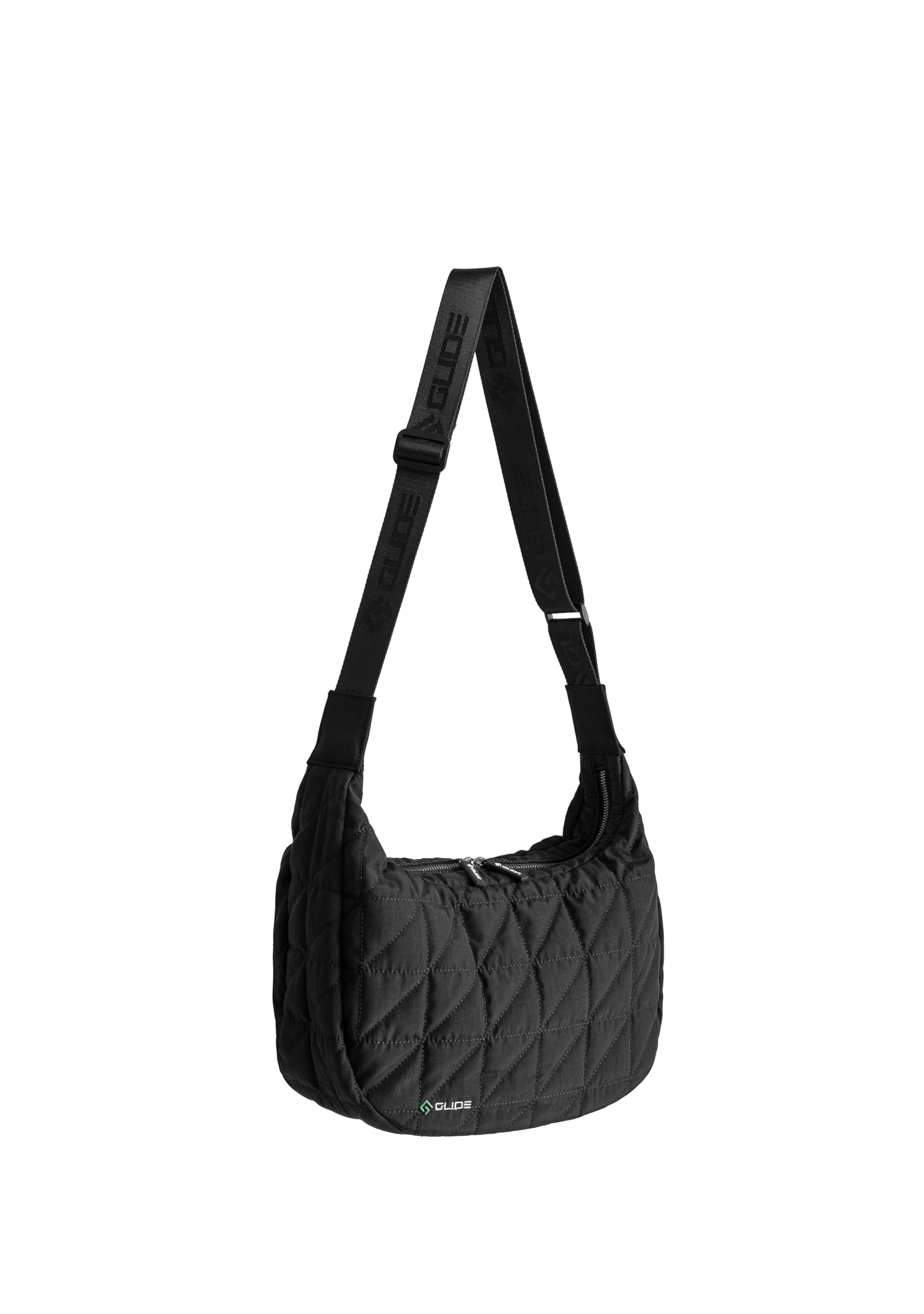 GLIDE Cross Body Crescent Bag for Women Men Unisex Water Resistant Nylon Everyday Use Shoulder bag