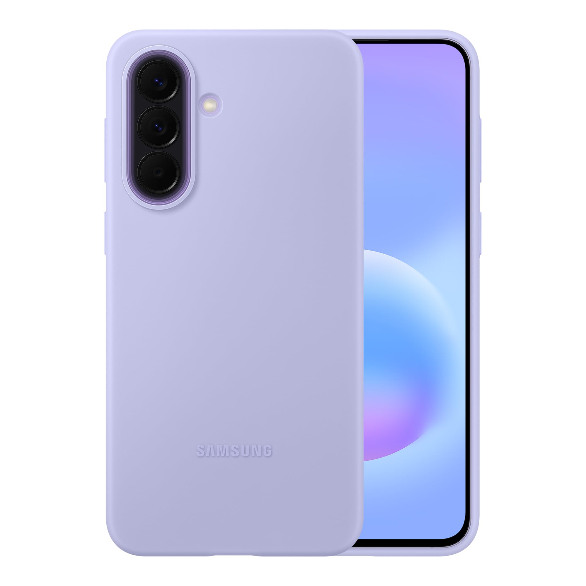 Galaxy A57 Silikon Kılıf - Eflatun