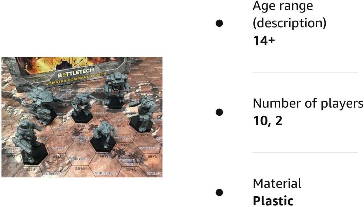 Catalyst Game Labs Battletech Comstar Command Level Ii Miniatures