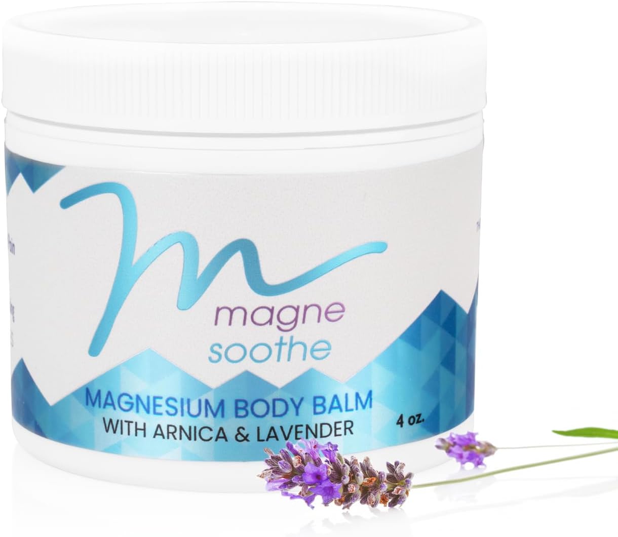MagneSoothe Topical Magnesium Body Balm - 4 oz Jar