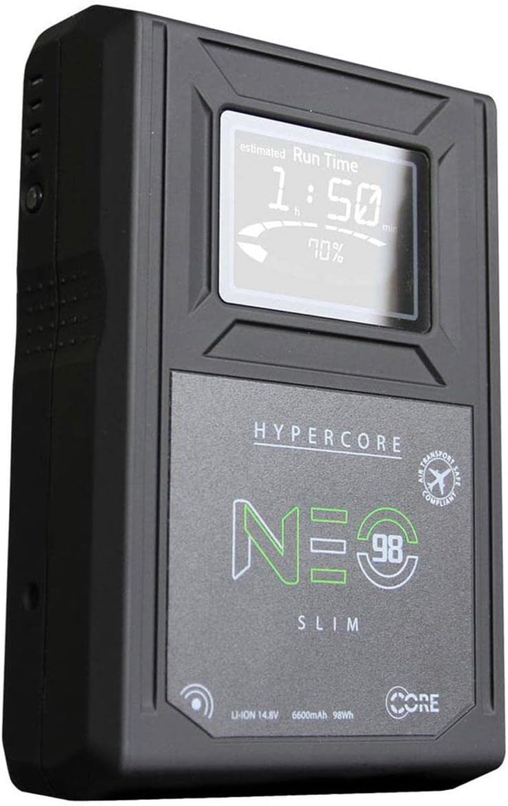 Core SWX NEO Slim 98Wh 14.8V 6.6Ah V-Mount Lithium-Ion Battery Brick