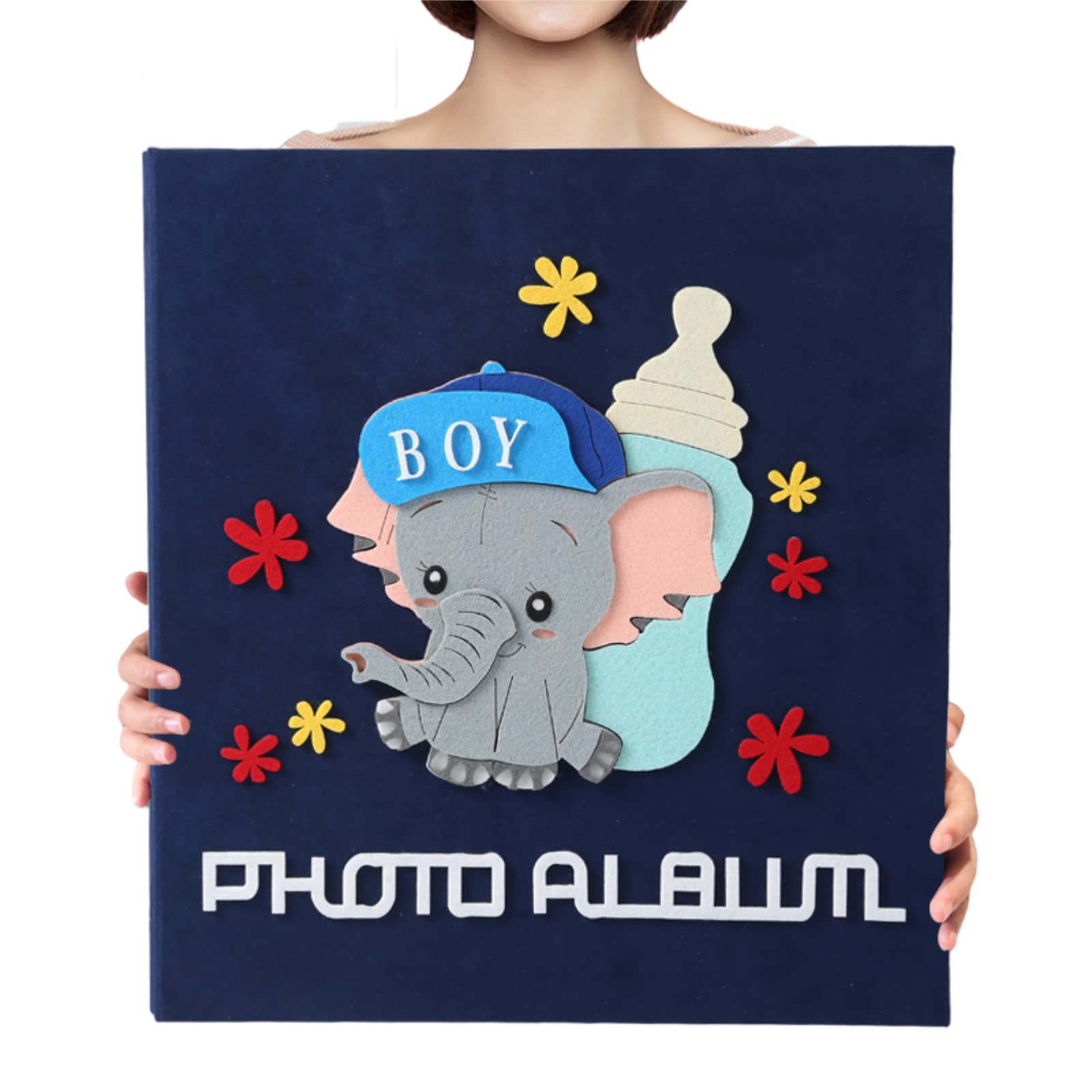 Álbum Infantil Tipo intersticial, álbum de Fotos de Gran Capacidad de 5 Pulgadas 1000, página Interior de PP película de Alta Permeabilidad.