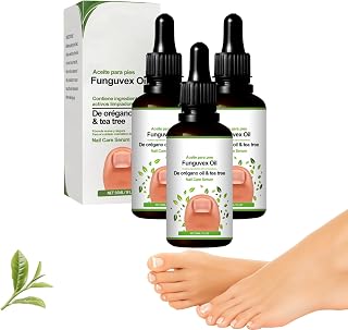 Tea Tree Nail Care Serum - Nail Enhancers and Growth Support for Damaged Weak Brittle Nails, Cuticle Care Conditioning Oil, Ridge Appearance Care, Herbal Blend, 30ml Bottle (3 Bottles)