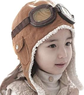Amazon.com: aviator hat with goggles