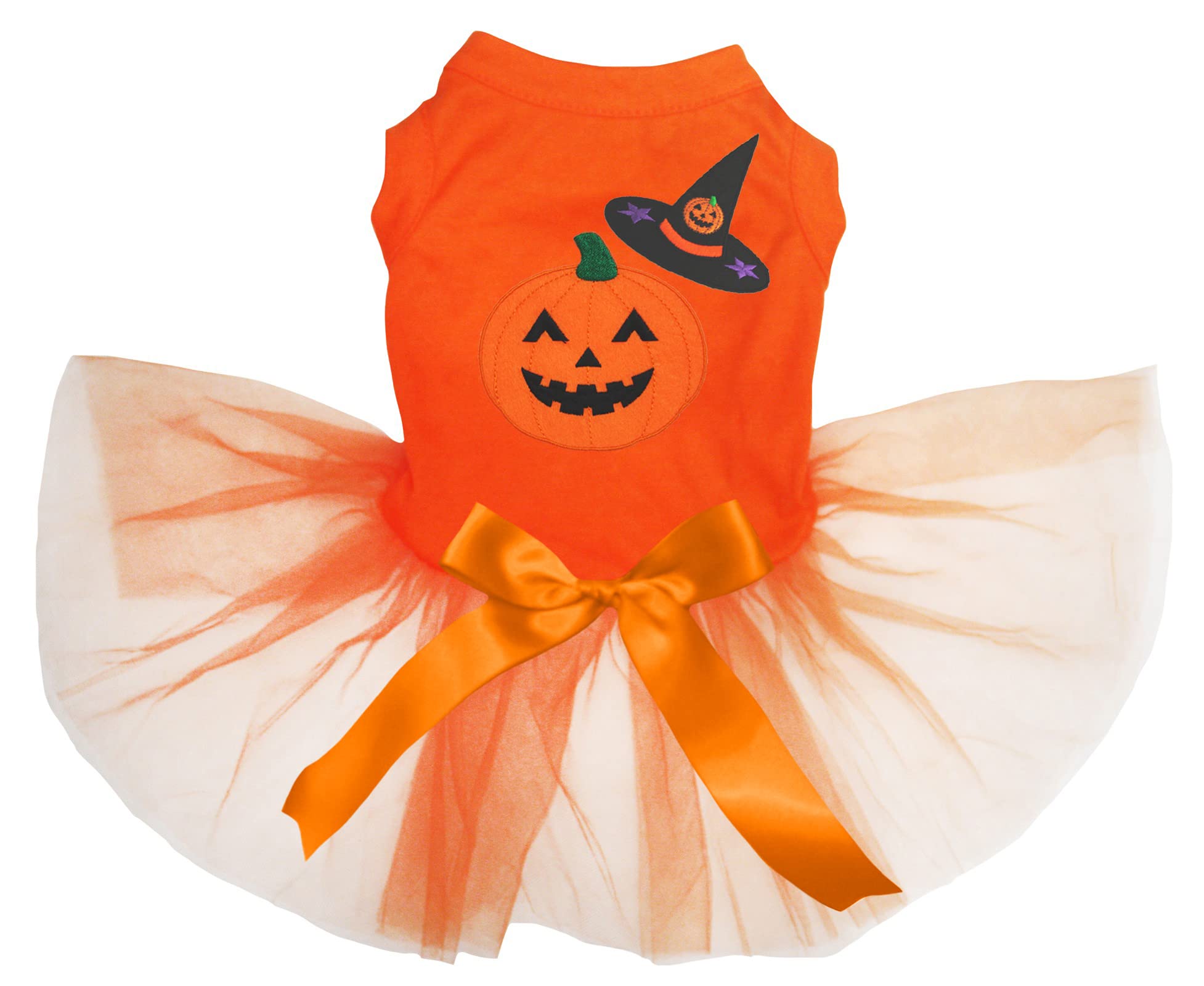 Robe citrouille pour chien S de qualité supérieure confort
