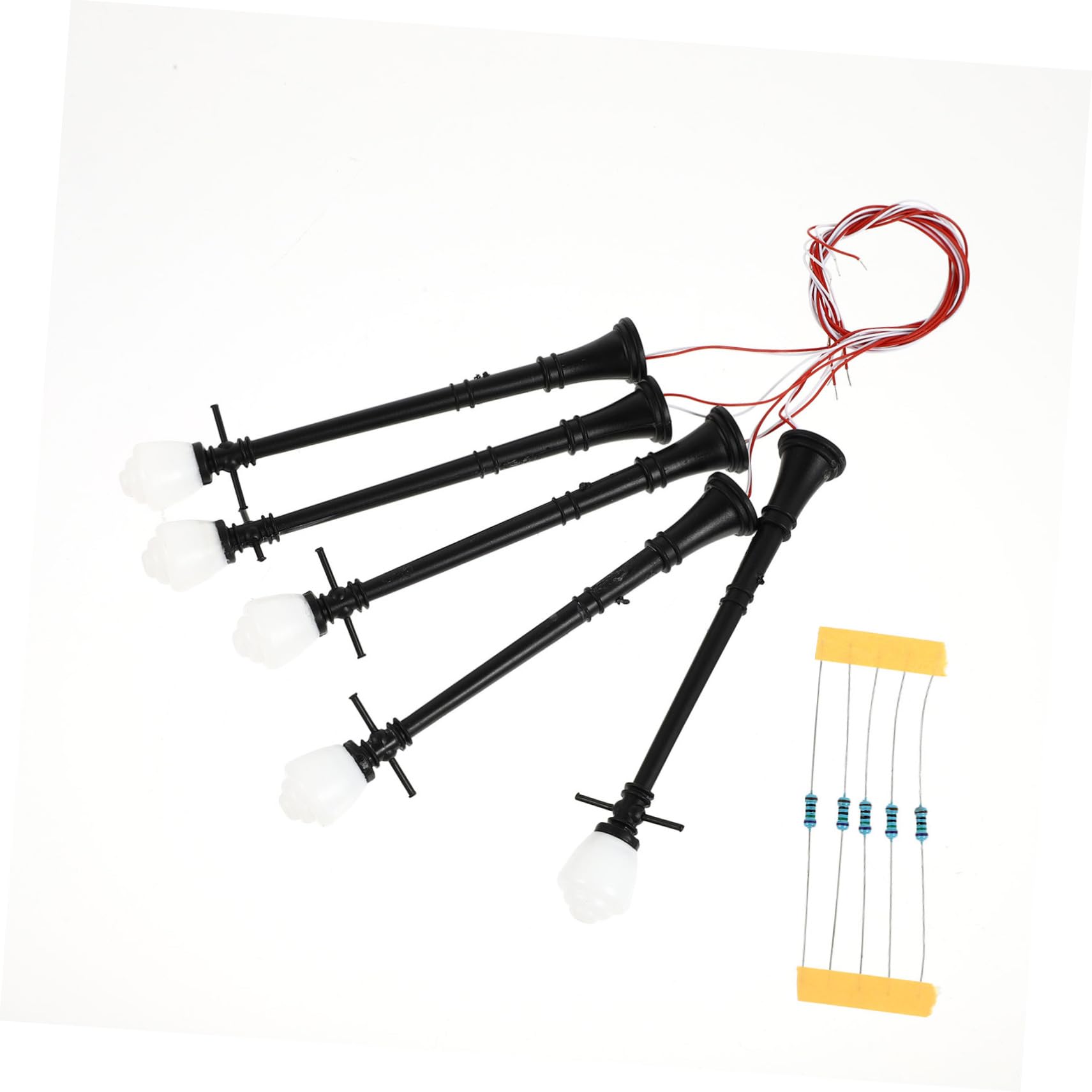 STOBOK Miniature Street Light Lamp Post Model Led Model Light Decorative Landscape Light for Micro-Scene