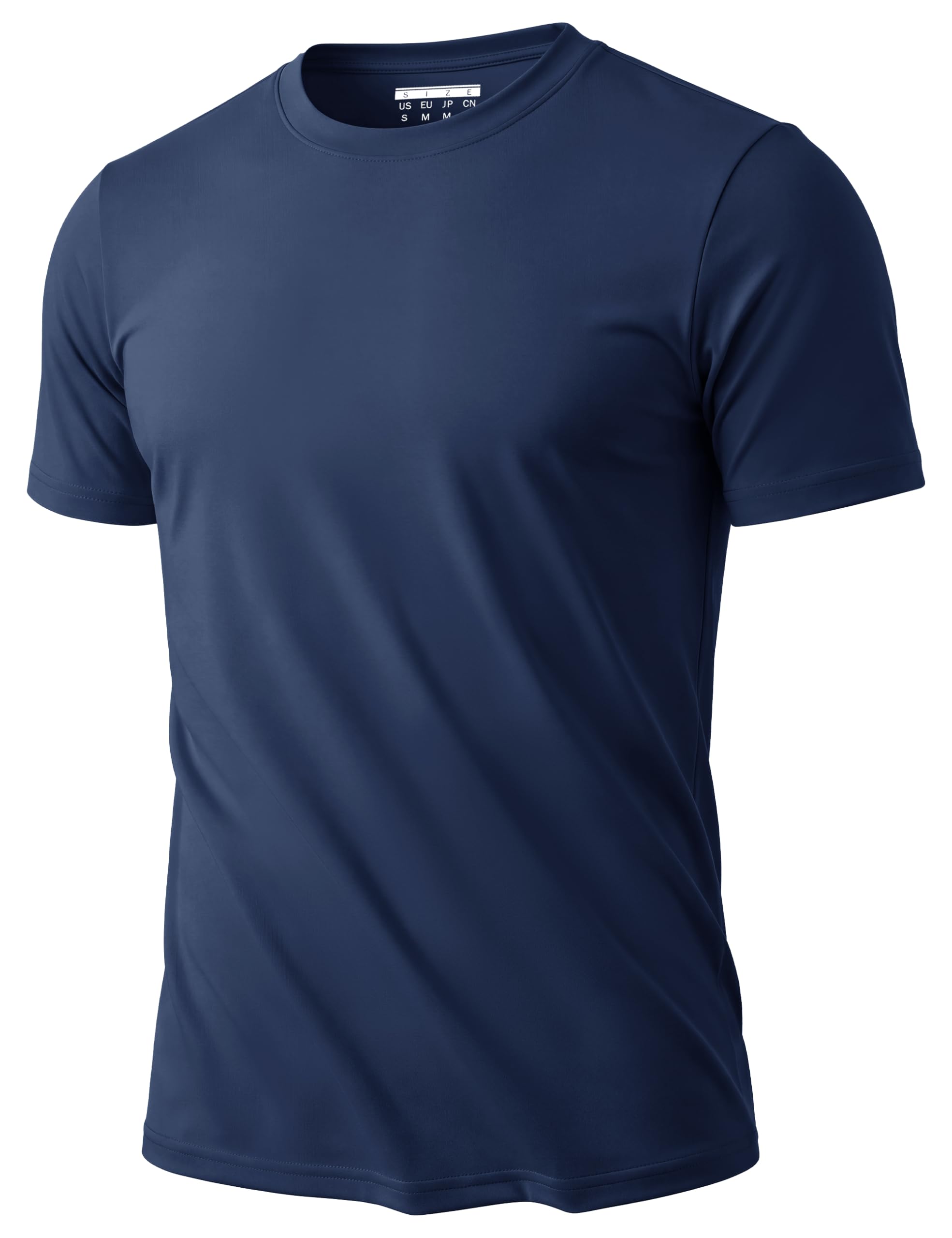 MAGCOMSEN Herren UV-Schutz Sportshirt UPF 50+ Schnelltrocknend Atmungsaktiv Rashguard T-Shirt Schwimmen Angeln Surfen