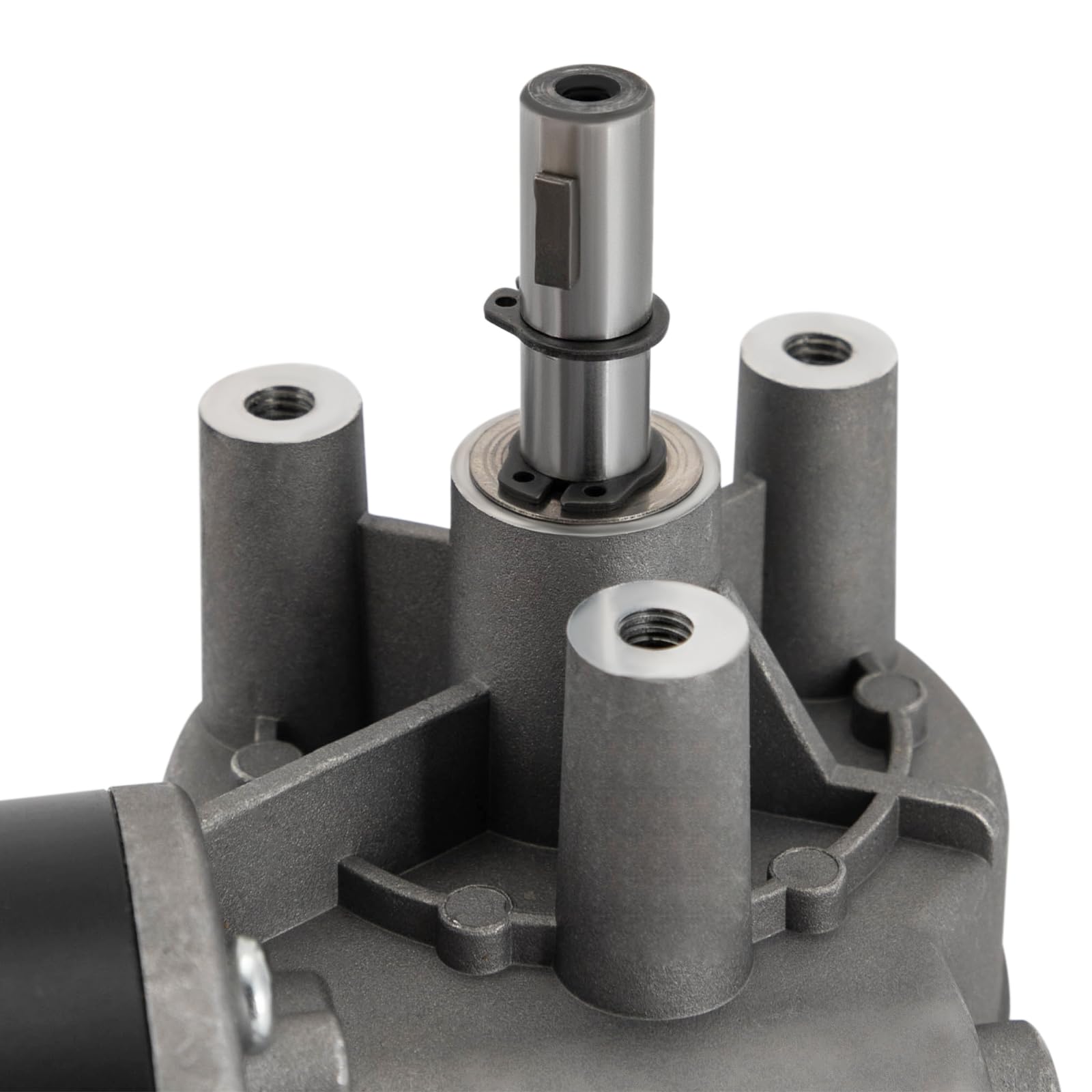 Moteur à engrenages DC, 80W 24V 220 tr/min Moteur à engrenages CC, couple élevé Moteur électrique synchrone à engrenages avec direction gauche/droite (sélectionnable) pour machines convoyeurs (droite)