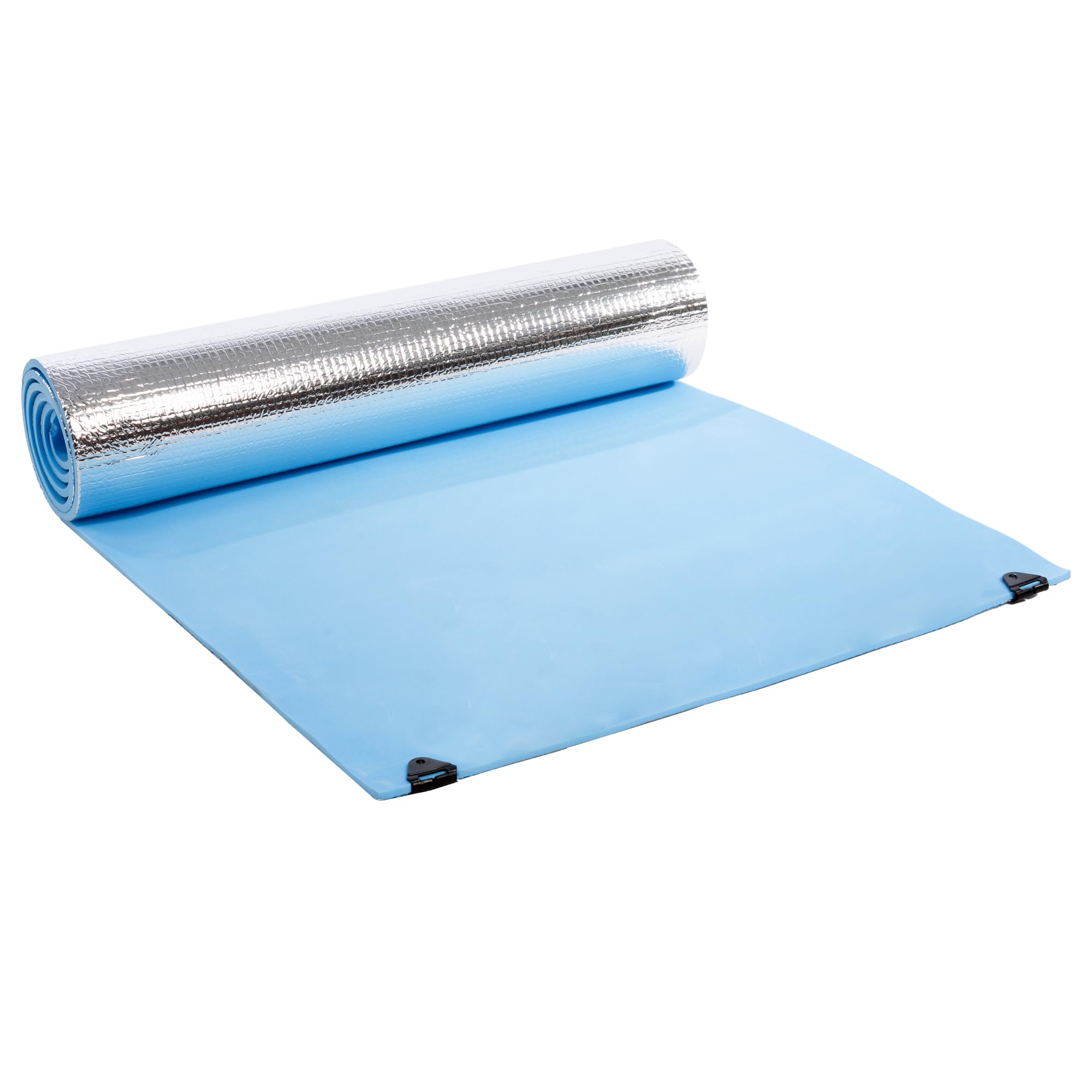Albert Austin Insulated Roll Up Camping Mat - High Density Eva Foam for Yoga and Exercise, Waterproof and Anti Slip Foil Sleeping Pad, Tear Resistant, Easy Clean for Women and Men