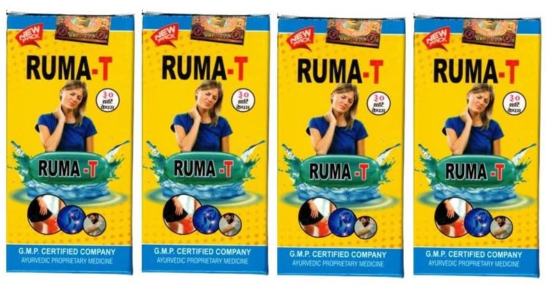 Tara Herbal Ru-ma T Capsules - Pack of 4 Original