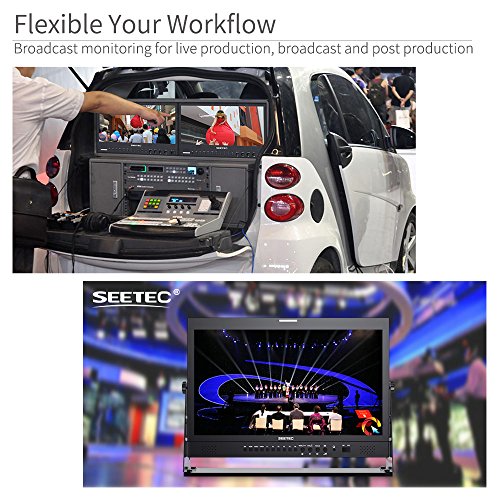 Image of P215-9HSD-192 21.5 Inch Broadcast Production LCD Monitor 3G SDI 4K HDMI Input and Output IPS Full HD 1920x1080